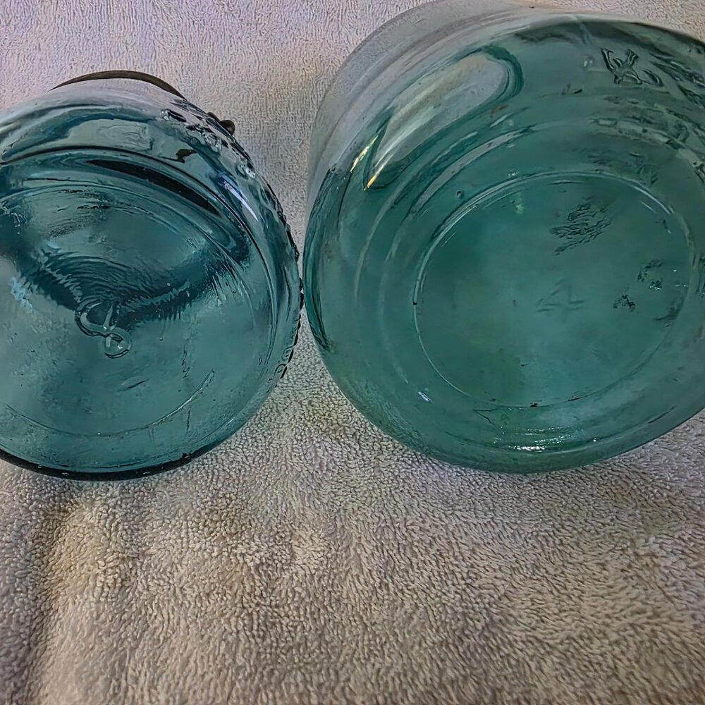Blue Ball Mason Jars #4 and #8 - Picture 5 of 5